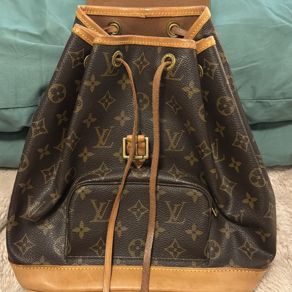 Louis Vuitton Monogram Brown Tan Backpack - Picture 3 of 8